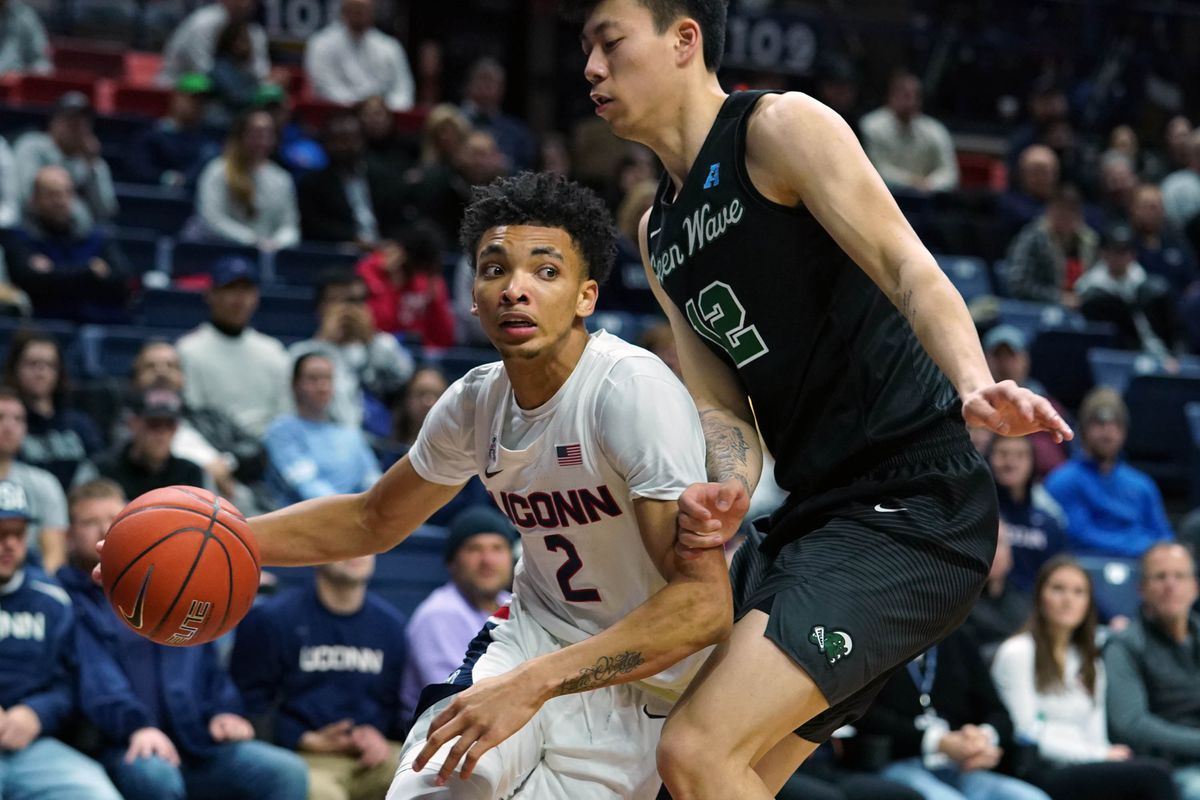NCAA Basketball: Tulane at Connecticut