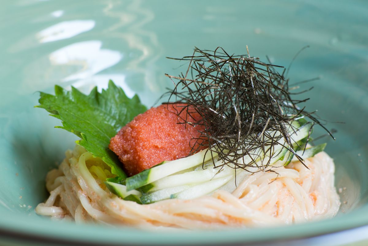 TsuruTonTan’s caviar udon