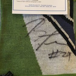scarf signed by Torres
