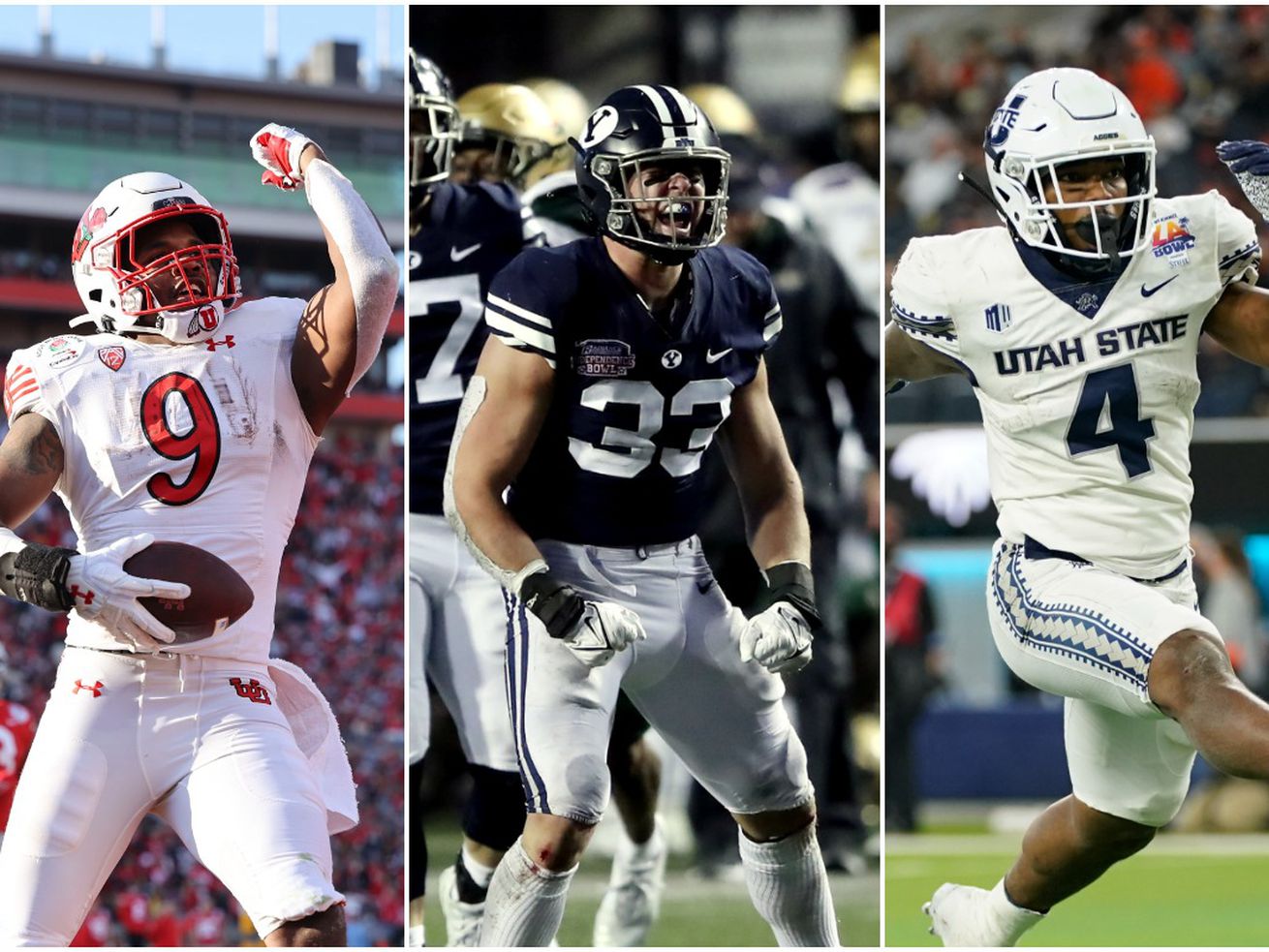 Utah, BYU and Utah State all finished the 2021 college football season in the final Associated Press top 25 rankings.