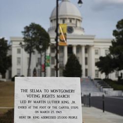 Under the orchestration of Dr. Martin Luther King Jr., Selma was the gathering point for a march of five days and 54 miles to the Alabama state capital in Montgomery.