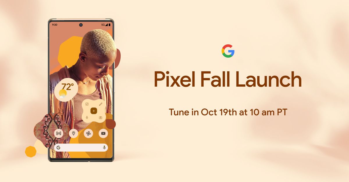 Evento Google Pixel 6: ora di inizio e come guardare dal vivo
