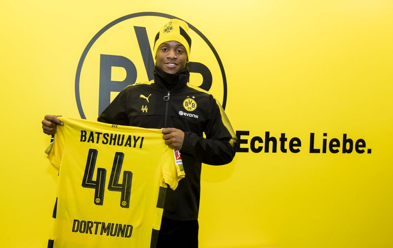 Borussia Dortmund Unveils New Signing Michy Batshuayi