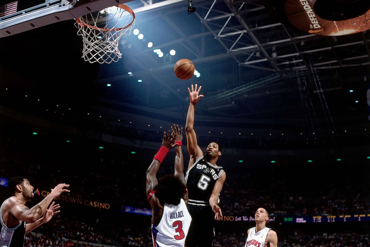 2005 NBA Finals - Game 5: San Antonio Spurs v Detroit Pistons
