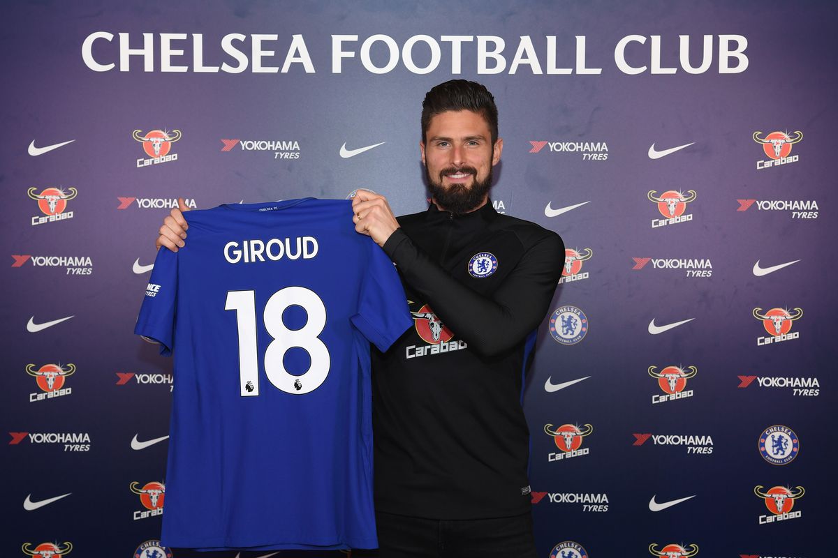 Chelsea Unveil New Signing Olivier Giroud