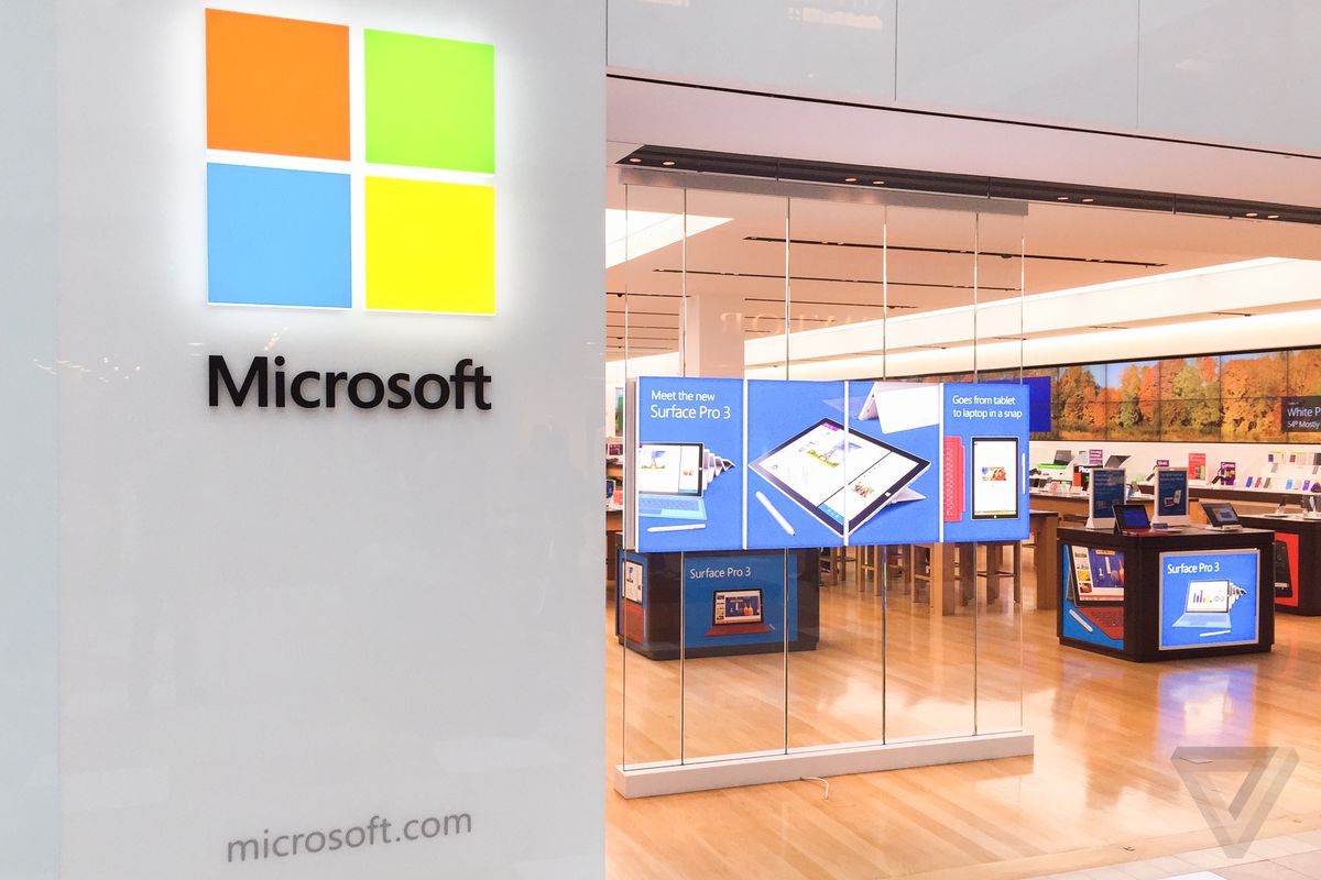 Microsoft Store stock