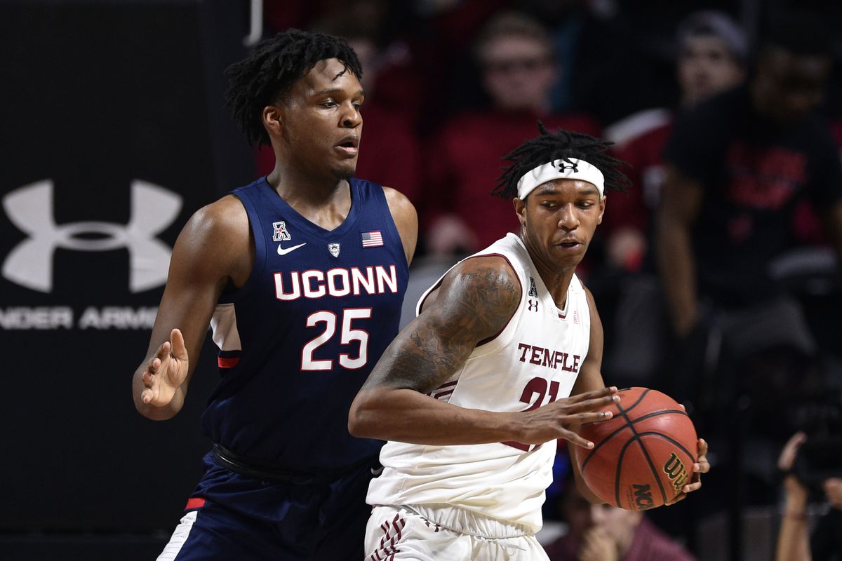 NCAA Basketball: Connecticut at Temple