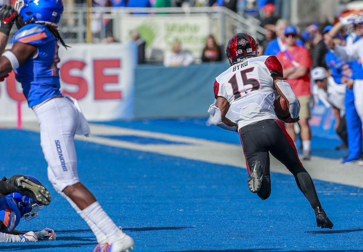NCAA Football: San Diego State at Boise State