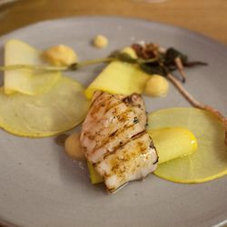 Squid, turnip, and purslane from Aska by <a href="http://www.flickr.com/photos/scaredykat/8264891739/in/pool-eater/">goodiesfirst</a>
