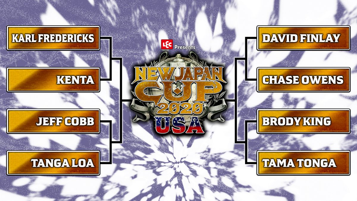 New Japan Cup USA tournament bracket