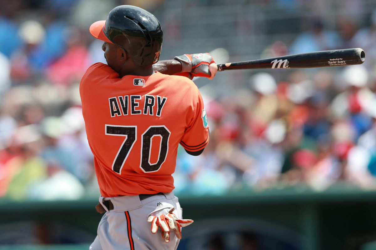 There's a pretty good chance Xavier Avery is the last cut for the Orioles. 