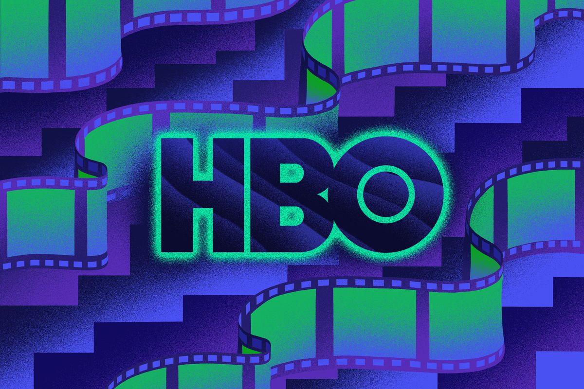 Bright colorful illustration of HBO logo