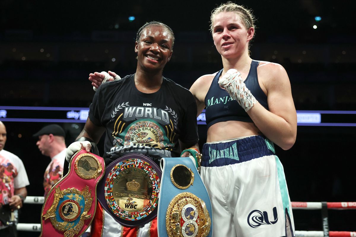 With Savannah Marshall just winning a handful of titles over the weekend, a rematch against Claressa Shields could be up next.