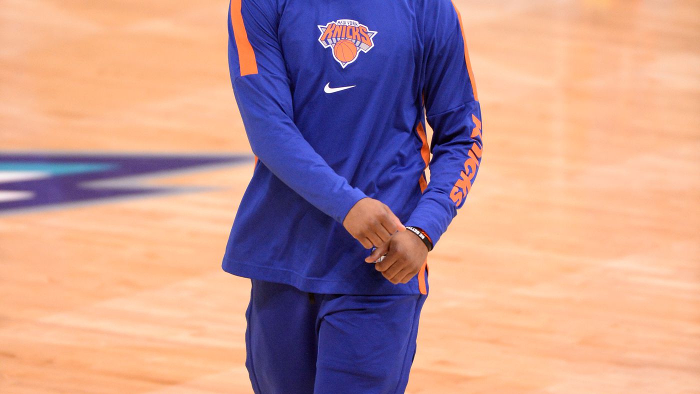 Blue Nike NBA New York Knicks Starting 5 Tracksuit