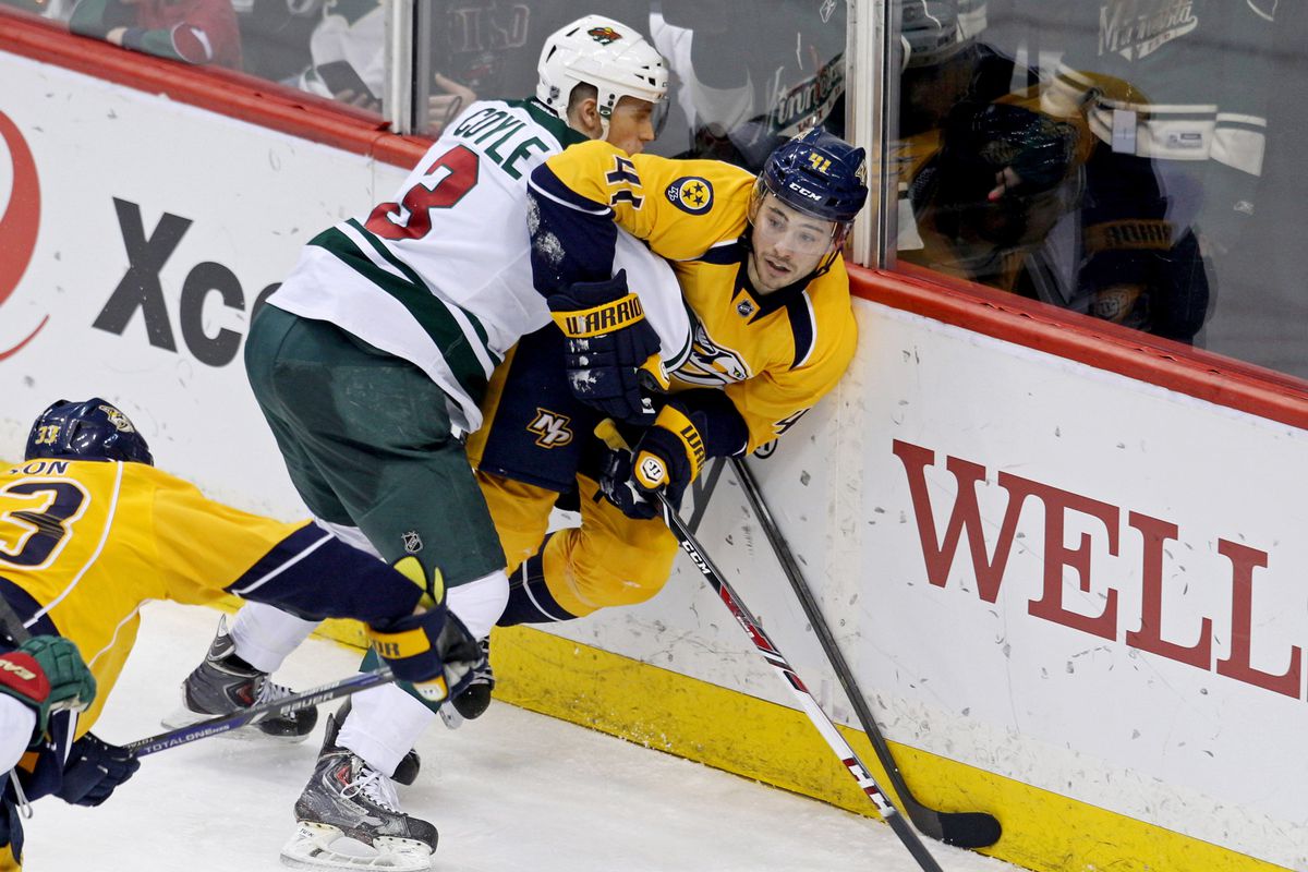 The Wild are calling on Charlie Coyle to provide more physicality for the Wild.