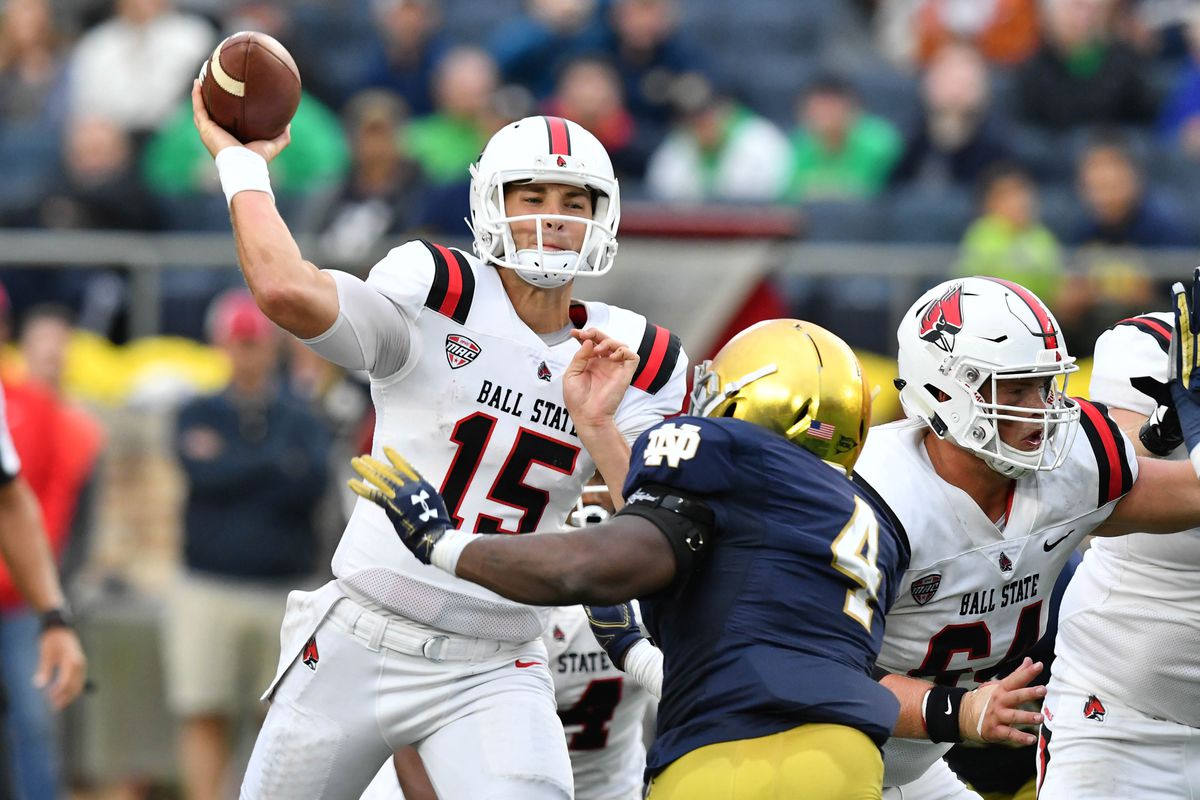 NCAA Football: Ball State at Notre Dame