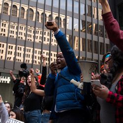 Students marched to Federal Plaza in protest of gun violence. | Erin Brown/Sun-Times