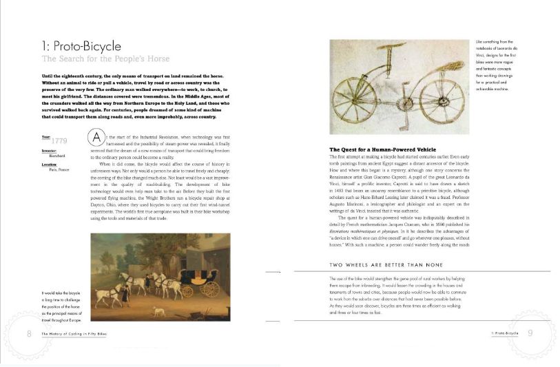 The History of Cycling in Fifty Bikes, by Tom Ambrose