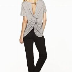 The it-just-looks-like-I'm-dressed-up top. <a href="http://www.lnaclothing.com/CASTLE-TOP-at-LNA-PID24922-FW1239.aspx">Castle top</a>, $45.75 (was $121.00)