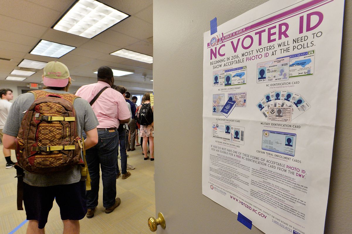 North Carolina Voters Go To The Polls In State Primary