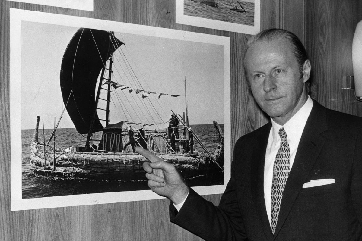 Norwegian explorer and anthropologist Thor Heyerdahl Dies
