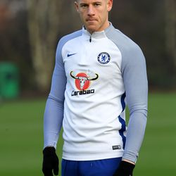 Ross Barkley first Chelsea training session