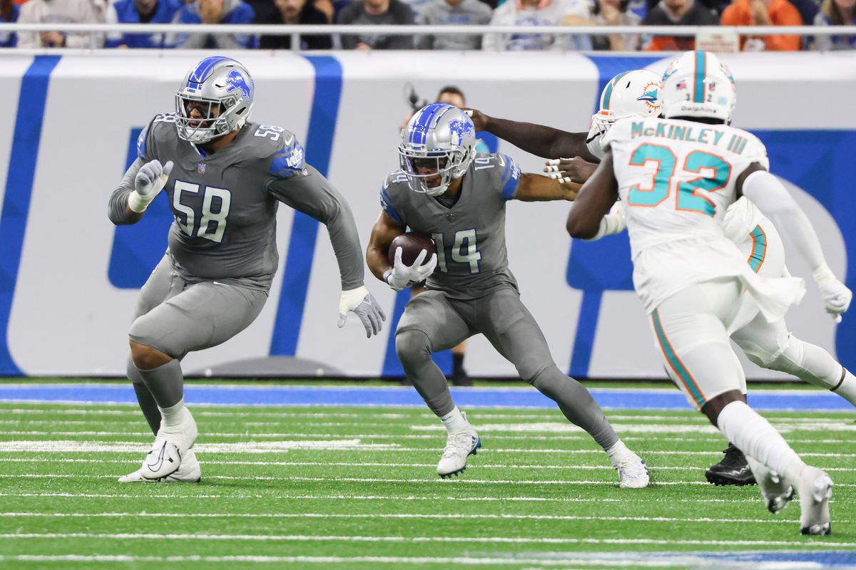 NFL: OCT 30 Dolphins at Lions