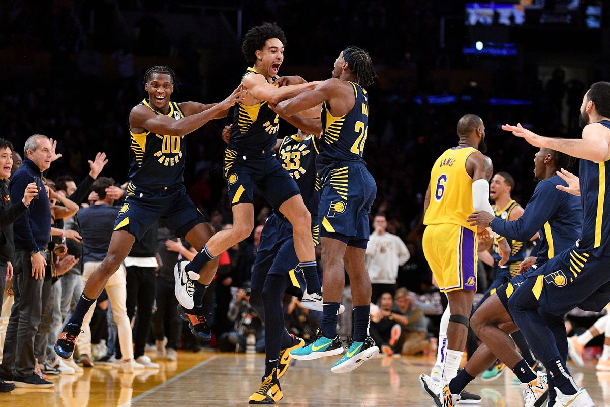 Indiana Pacers v Los Angeles Lakers