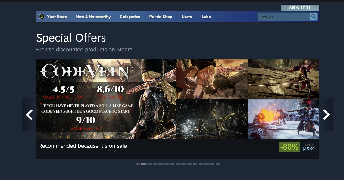 Valve won’t allow awards and reviews on Steam store images starting in September