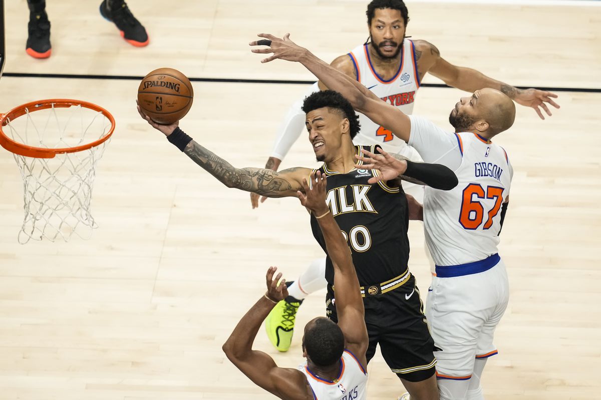 NBA: Playoffs-New York Knicks at Atlanta Hawks