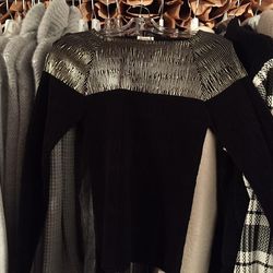 Suno crinkly raglan with foil, $298.50 (was $995)