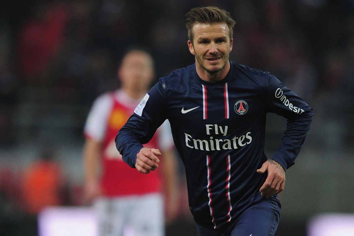 Former Galactico, David Beckham is unlikely to start tomorrow