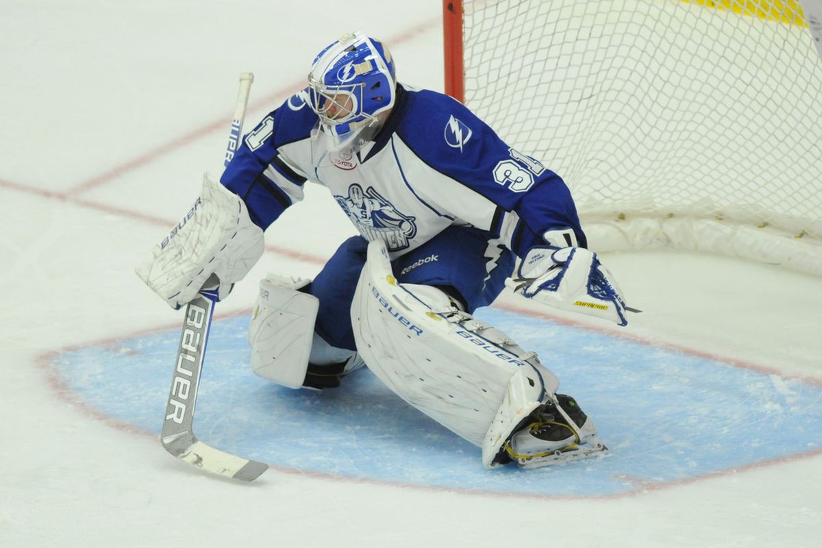 Riku Helenius is expected to start in goal tonight for the Crunch.
