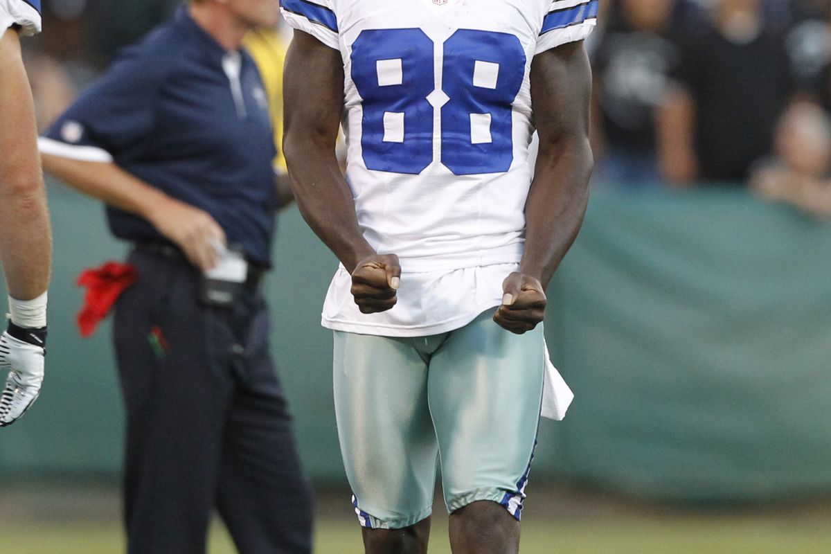 Dez Bryant might be looking above for some guidance while he's away from the football field. 