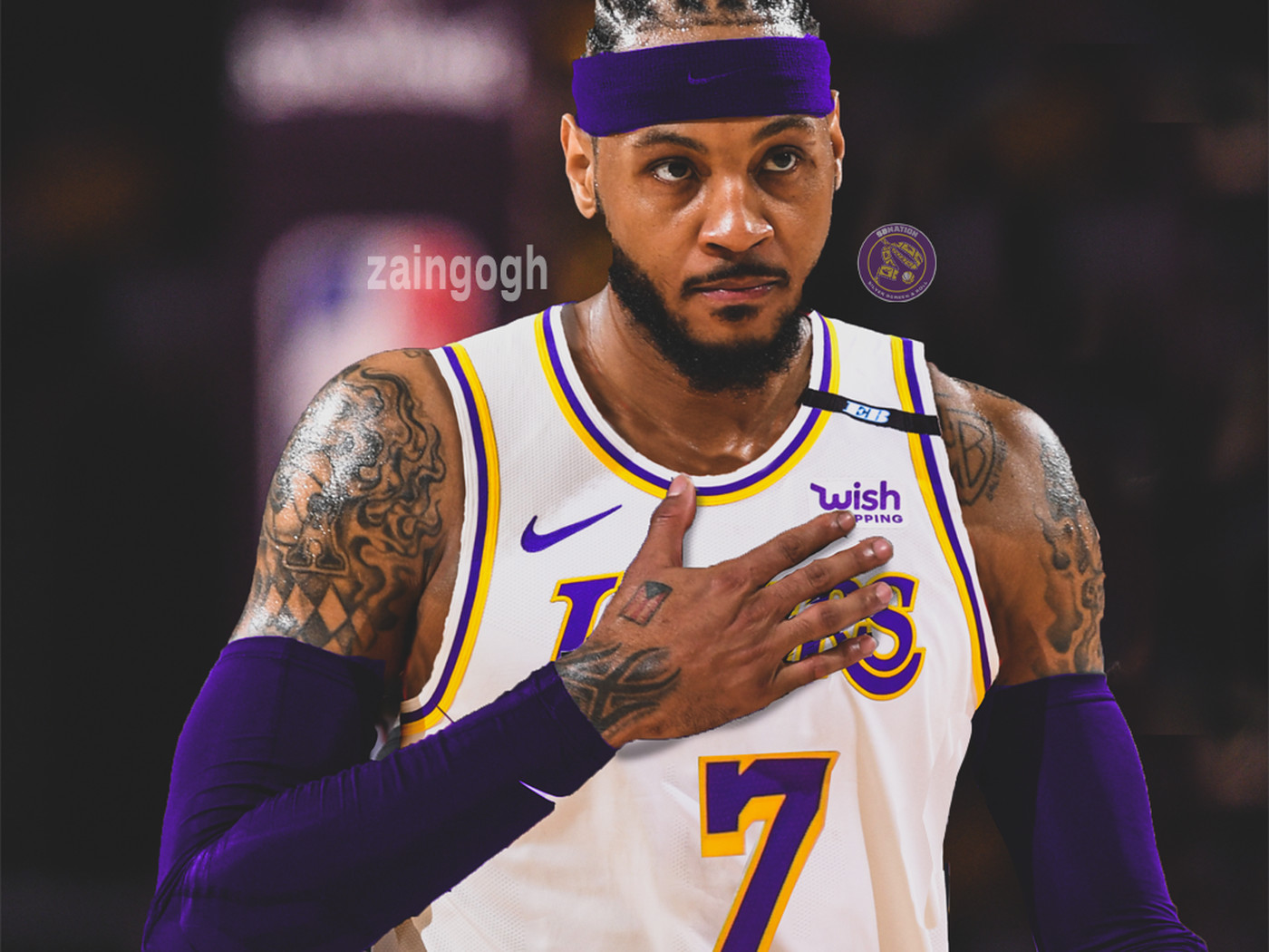 carmelo anthony lakers wallpaper