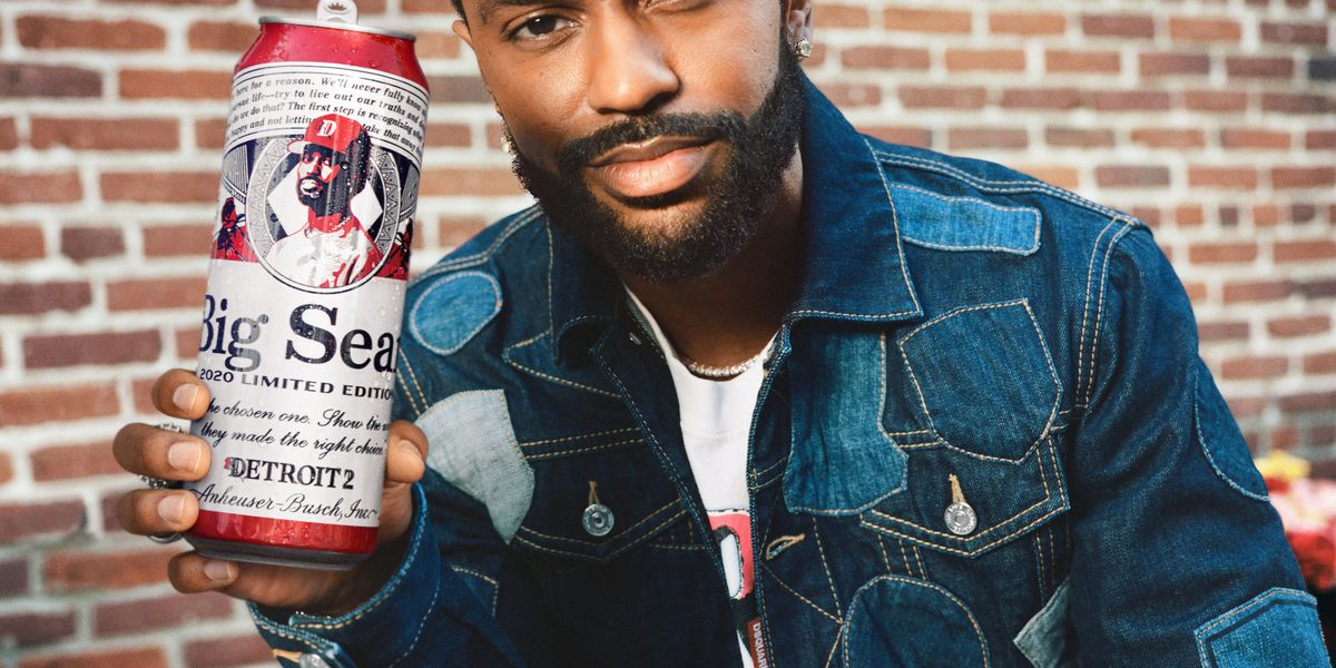 Big Sean 2020 Limited Edition Detroit 2 x Budweiser Empty Can Collectors Item 