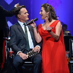 Michael W. Smith and Amy Grant headline BYUtv's "Christmas Under the Stars" special this Friday.