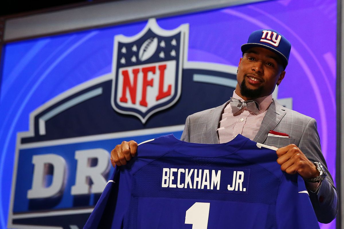 Odell Beckham Jr. 1st round pick. Who will be the picks on Day 3? 