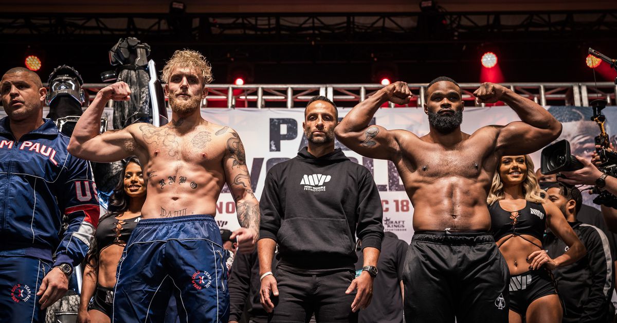 Jake Paul vs. Tyron Woodley 2 Results: Live updates of the undercard and main event – MMA Fighting