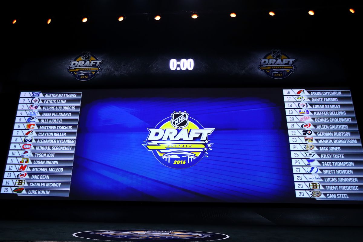 2016 NHL Draft - Round One