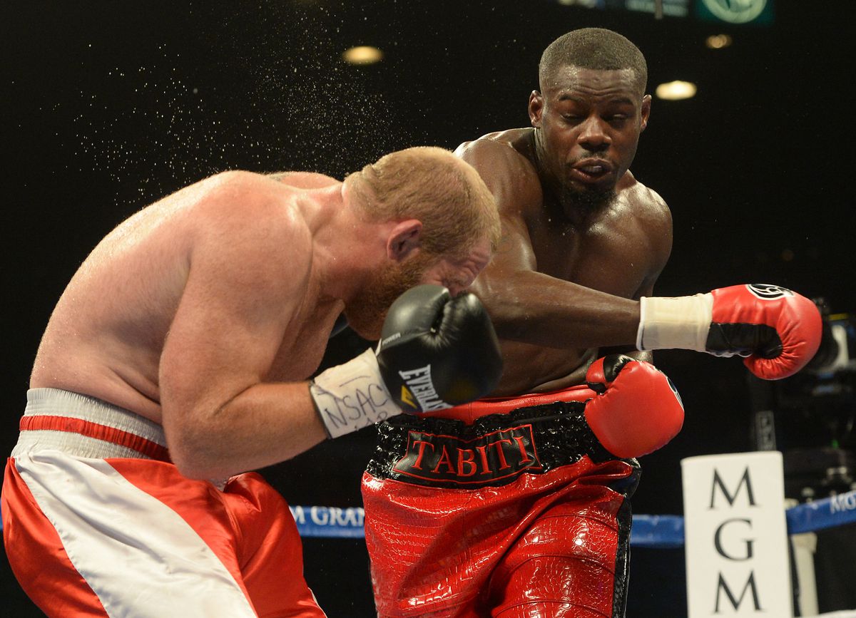 Boxing: Andrew Tabiti vs Caleb Grummet