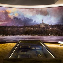 The re-opening of the Church History Museum features a new exhibit, The Heavens Are Opened, which displays the early history of the Church of Jesus Christ of Latter-day Saints, in Salt Lake City on Tuesday, Sept. 29, 2015.