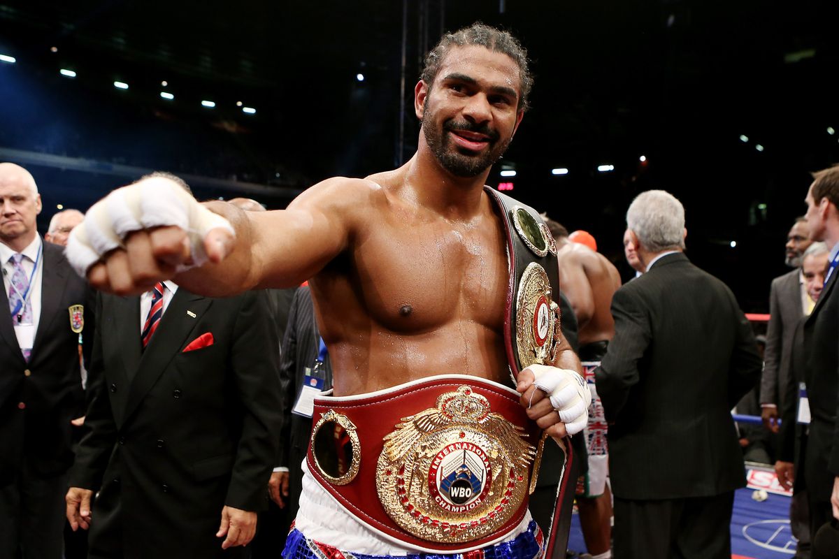 David Haye could wind up in the ring with Vitali Klitschko in early 2013. (Photo by Scott Heavey/Getty Images)