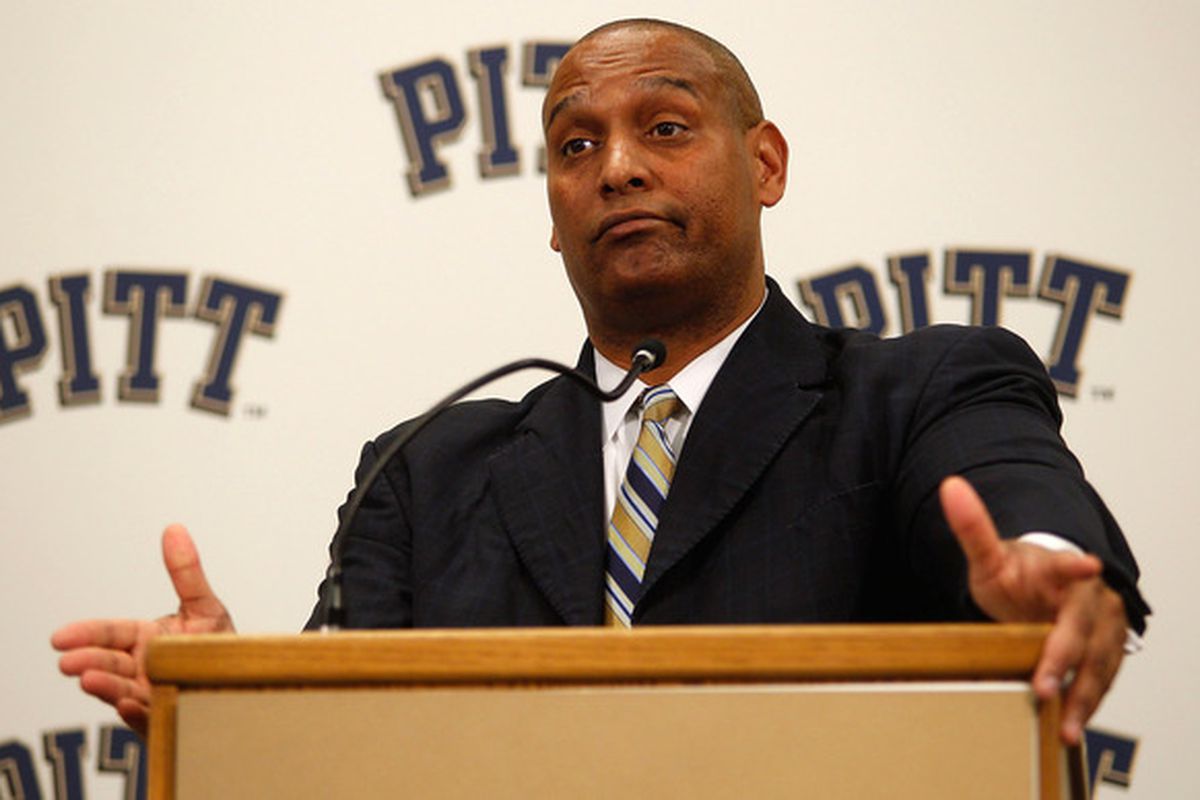 The new University of Pittsburgh head football coach Mike Haywood (Photo by Jared Wickerham/Getty Images)