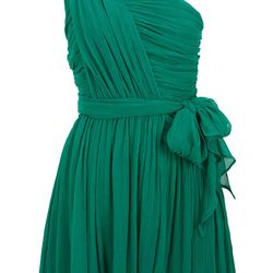 Chiffon Bodice Dress, $170