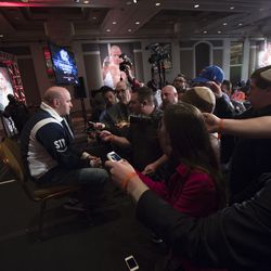 UFC 155 press conference photos