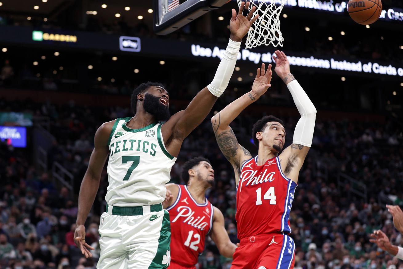 Philadelphia 76ers Vs Boston Celtics At TD Garden