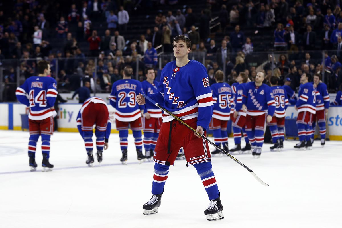 NHL: Columbus Blue Jackets at New York Rangers