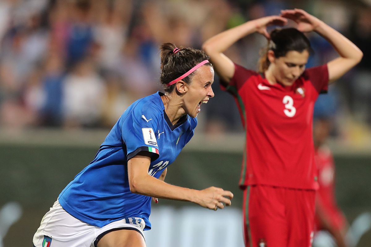 Italy v Portugal - 2019 FIFA Women’s World Cup Qualifier