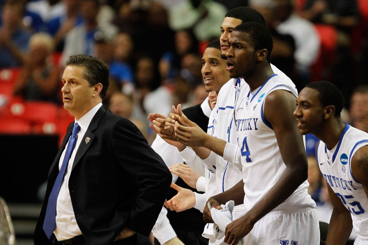 How does Calipari get them to play together?  He's just that good.